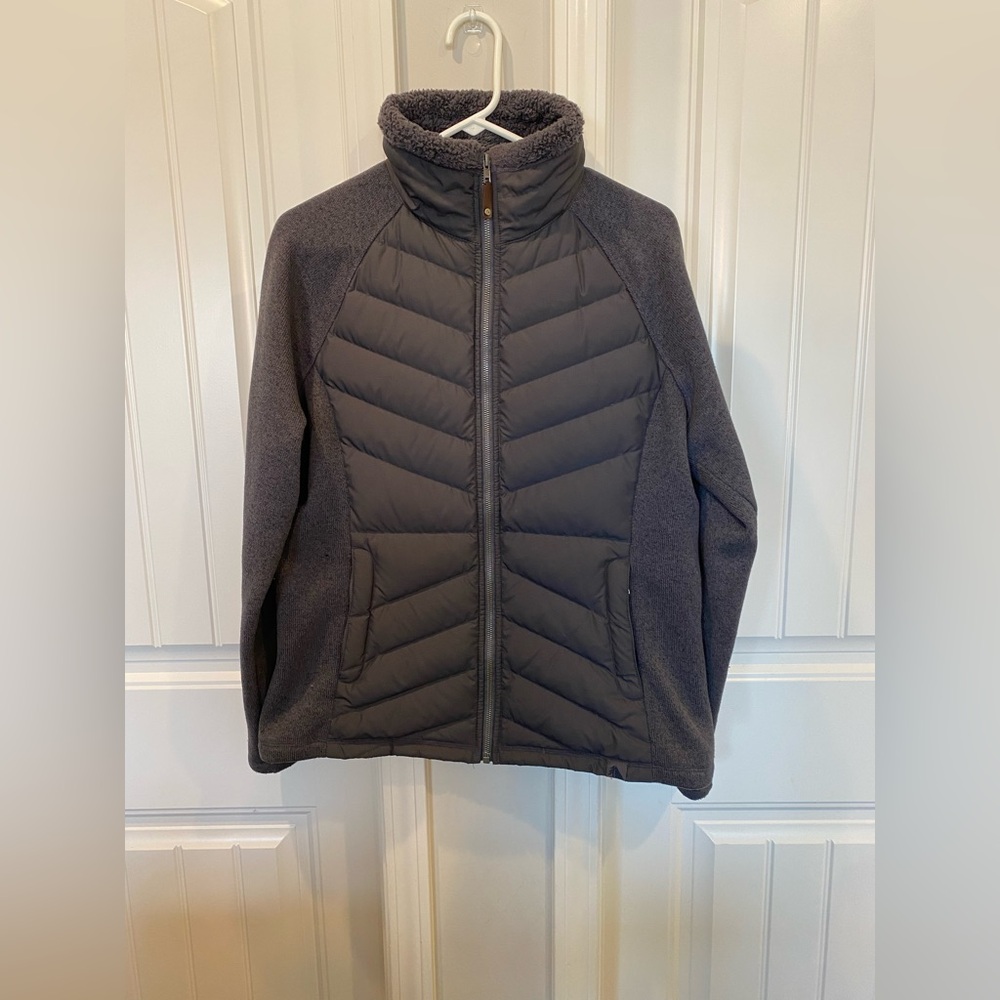 L.L. Bean Downtek Sweater Fleece Puffer Jacket